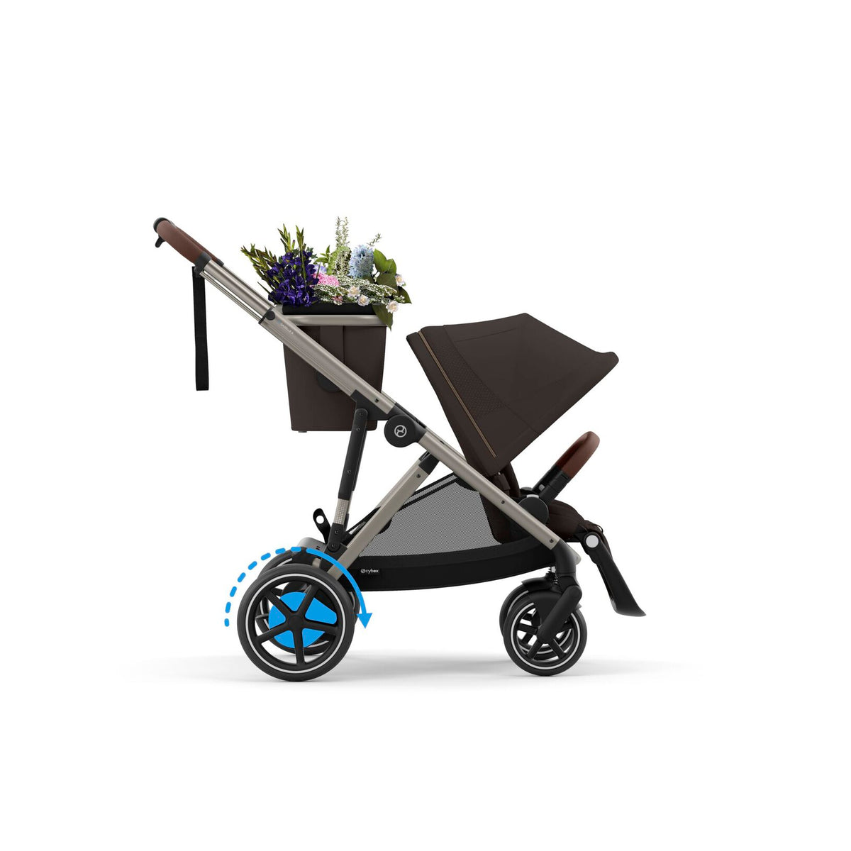 Cybex eGazelle S Electronic Assist Single-to-Double Stroller