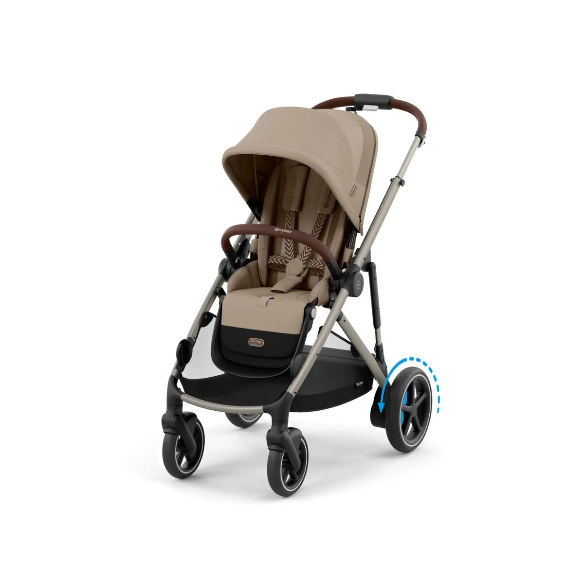 Cybex e-Gazelle S Electronic Assist Single-to-Double Strolle