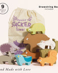 Woodland Stacking Forest Animals & Bag