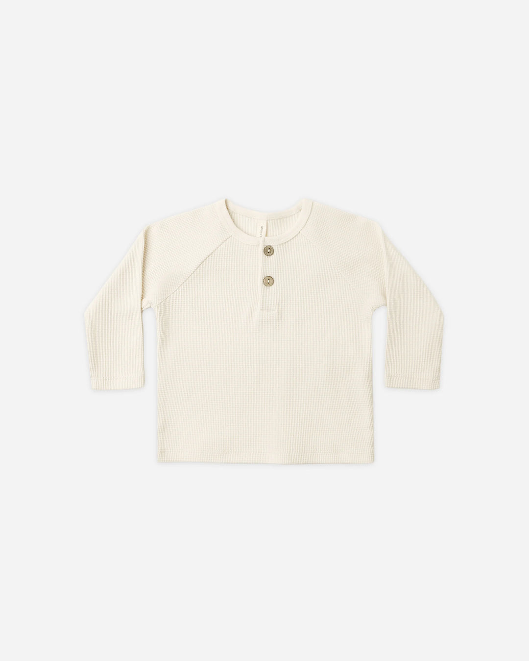 Henley Knit Top Natural