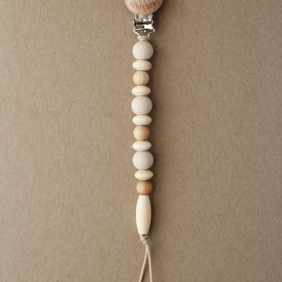 Pacifier Clip - Omar | Coffee