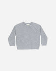 Bailey Knit Sweater - Dusty Blue