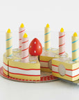 Sliceable Birthday Cake & Candles
