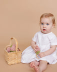 Teether & Rattle Cotton Crochet - Strawberry