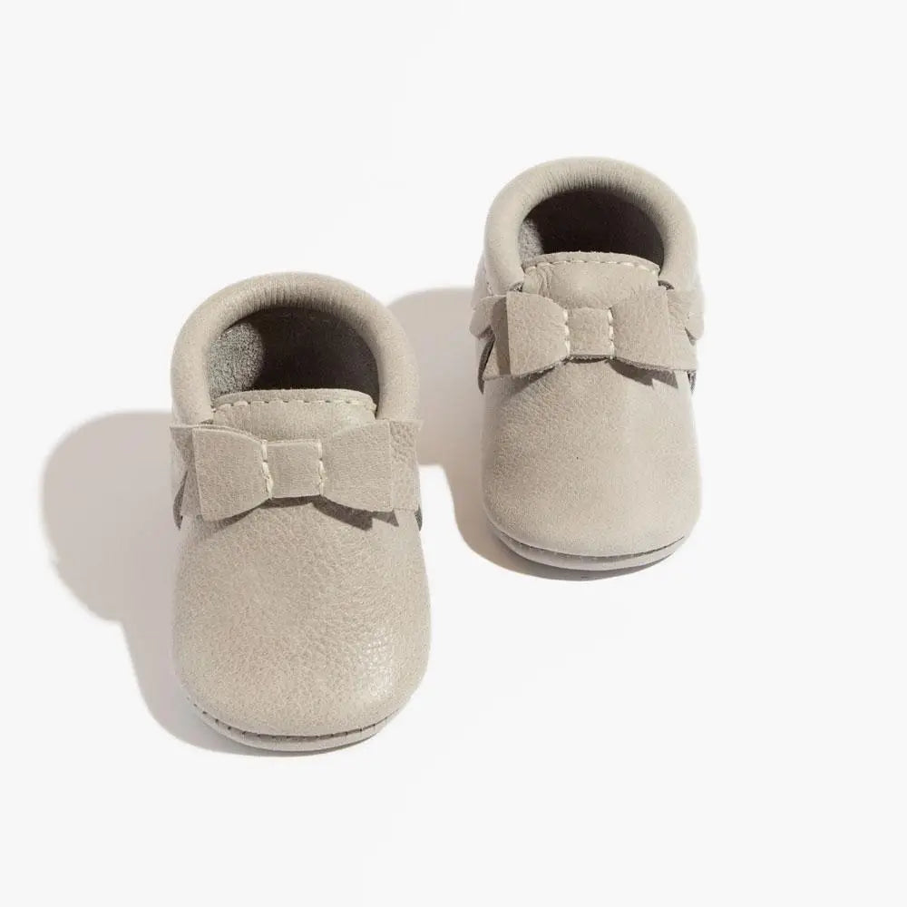 Salt Flats Bow Baby Shoe (Soft Sole) - Size 2