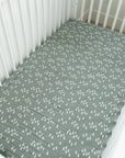 Mebie Baby Crib Sheet - Pines