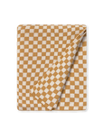 Knitted Blanket Tiles Honey