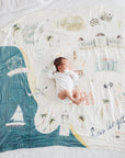 Loulou Lollipop Muslin Swaddle - Los Angeles