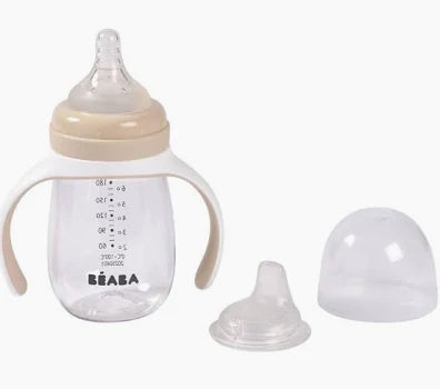 Beaba 2-in-1 Bottle To Sippy Training Cup