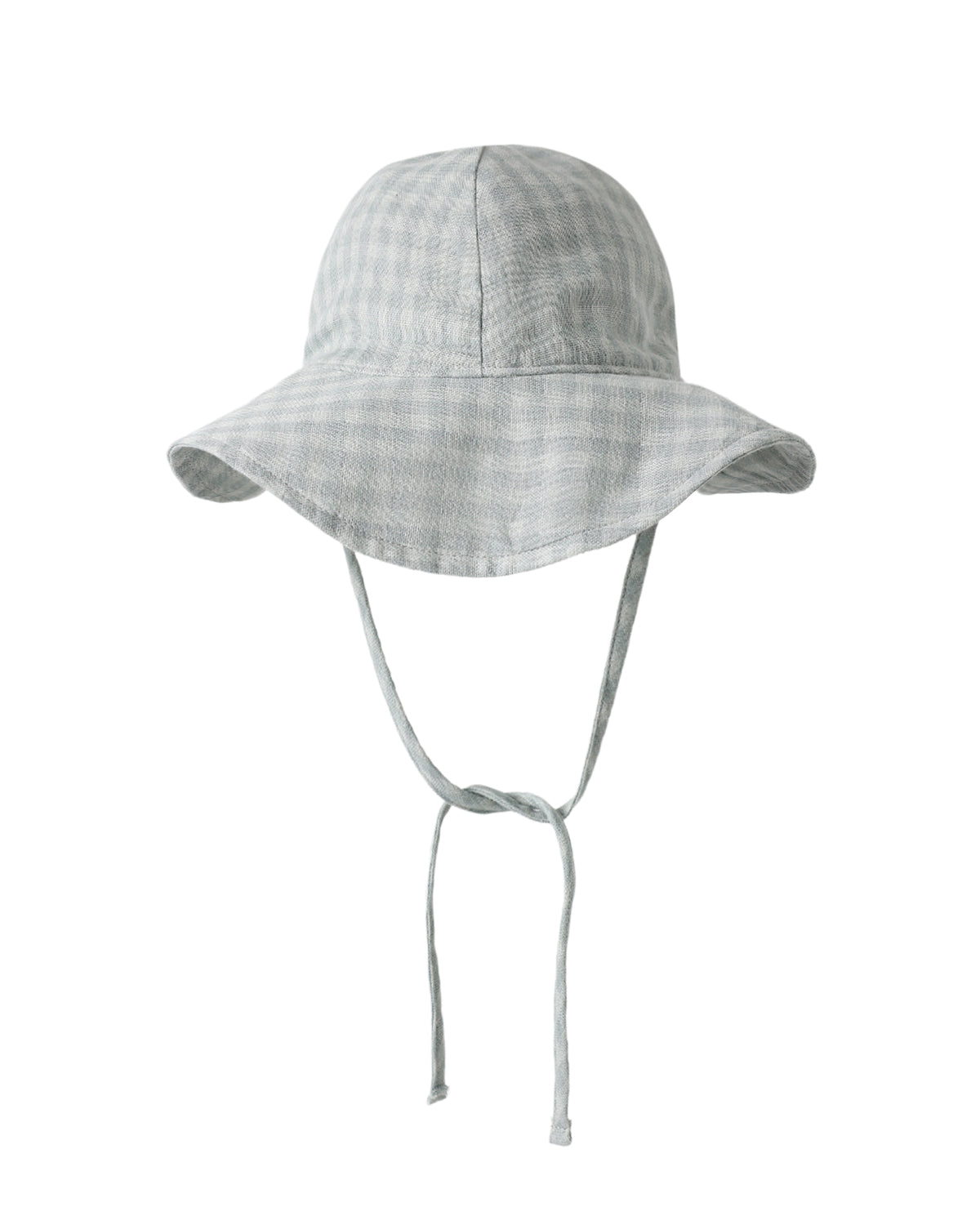 Floppy Swim Hat - Green Gingham