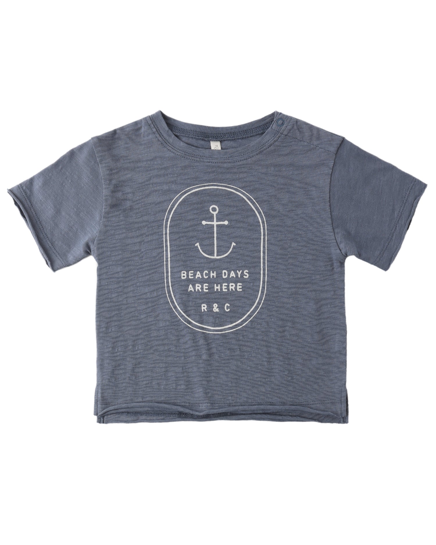 Raw Edge T-Shirt - Beach Days