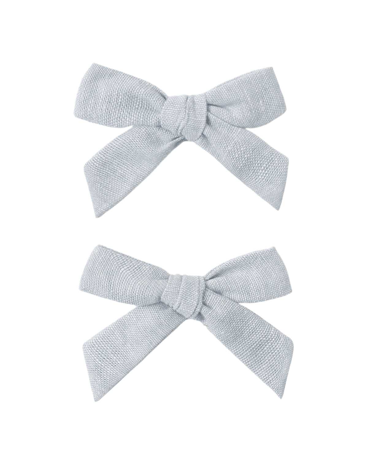 Bows, Set Of 2 Light Blue
