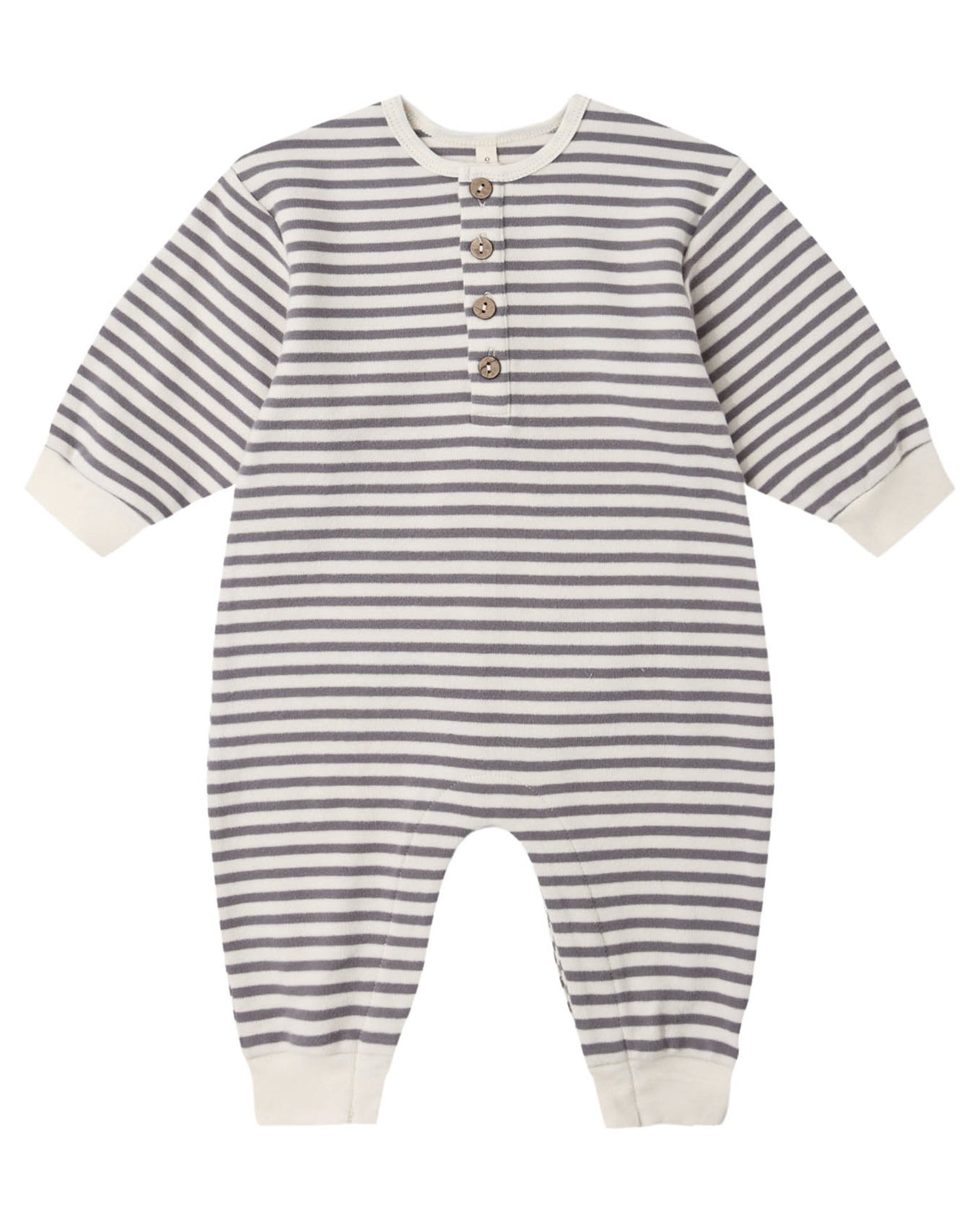 Relaxed Jumpsuit - Slate Stripe