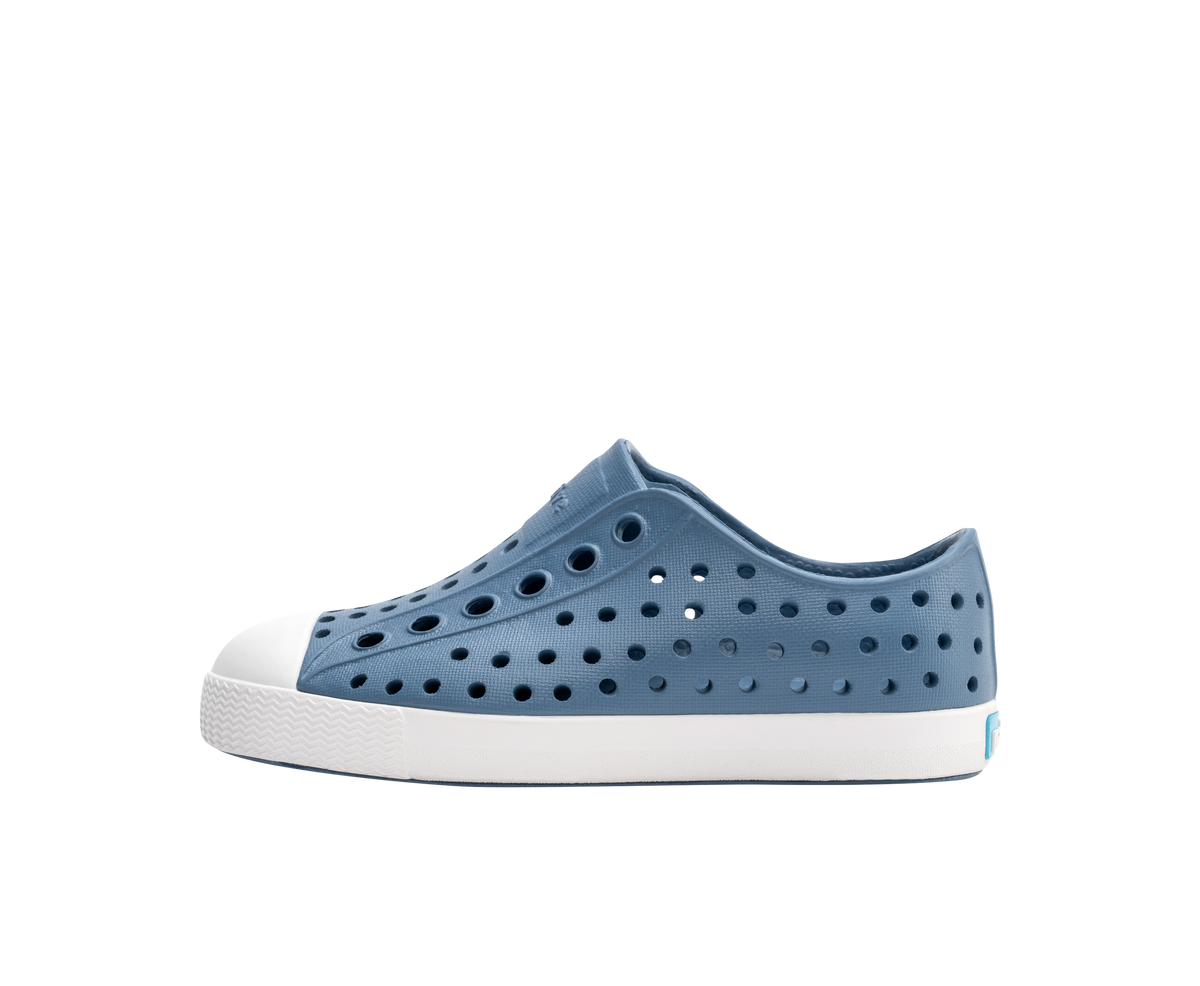 Native Shoes Jefferson Toddler/Child - Oasis Blue/Shell White