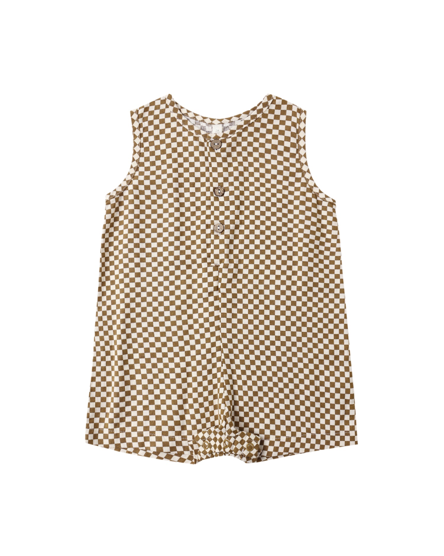 Mavrick Romper - Checkered