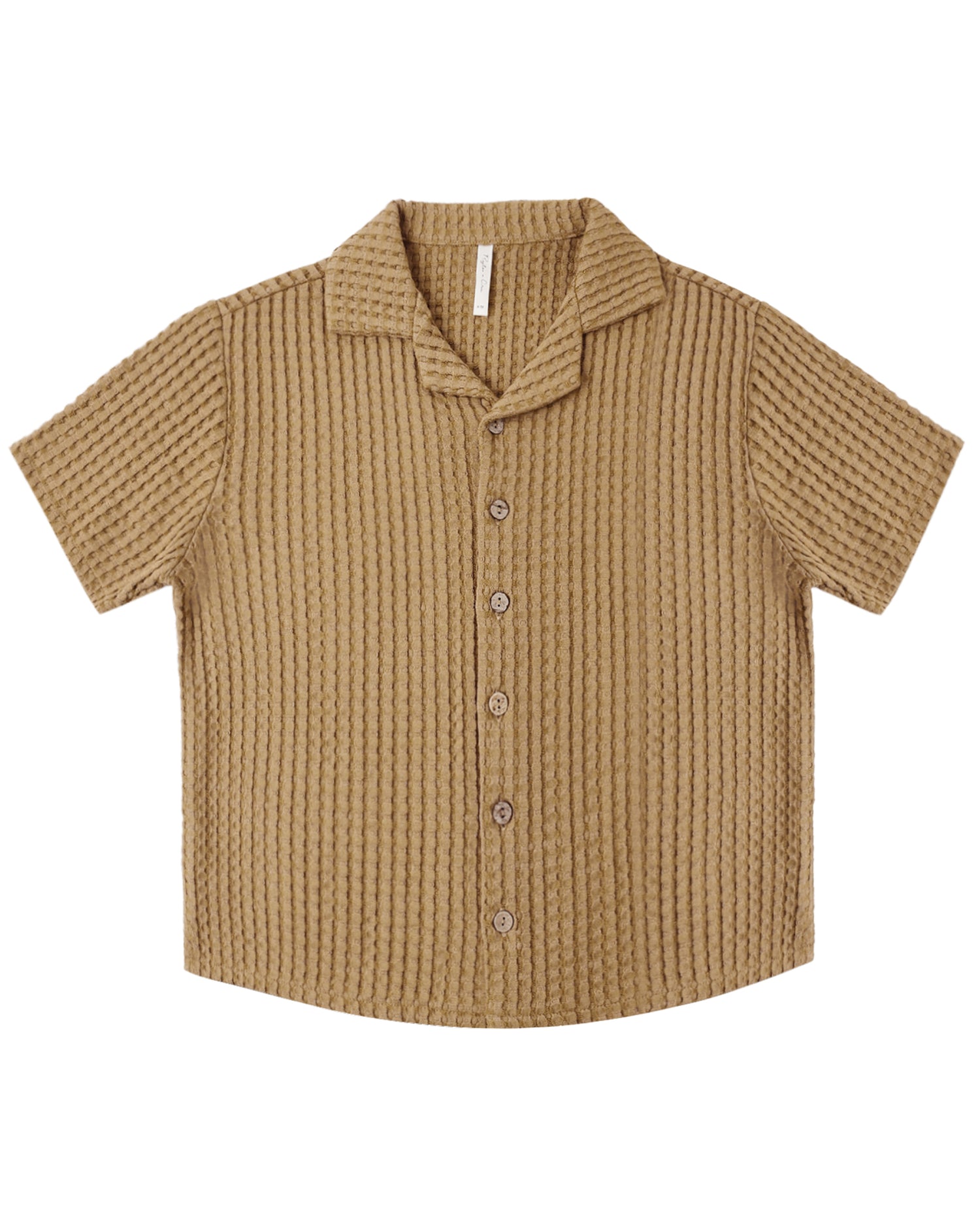 Lapel Collar Shirt - Ocre