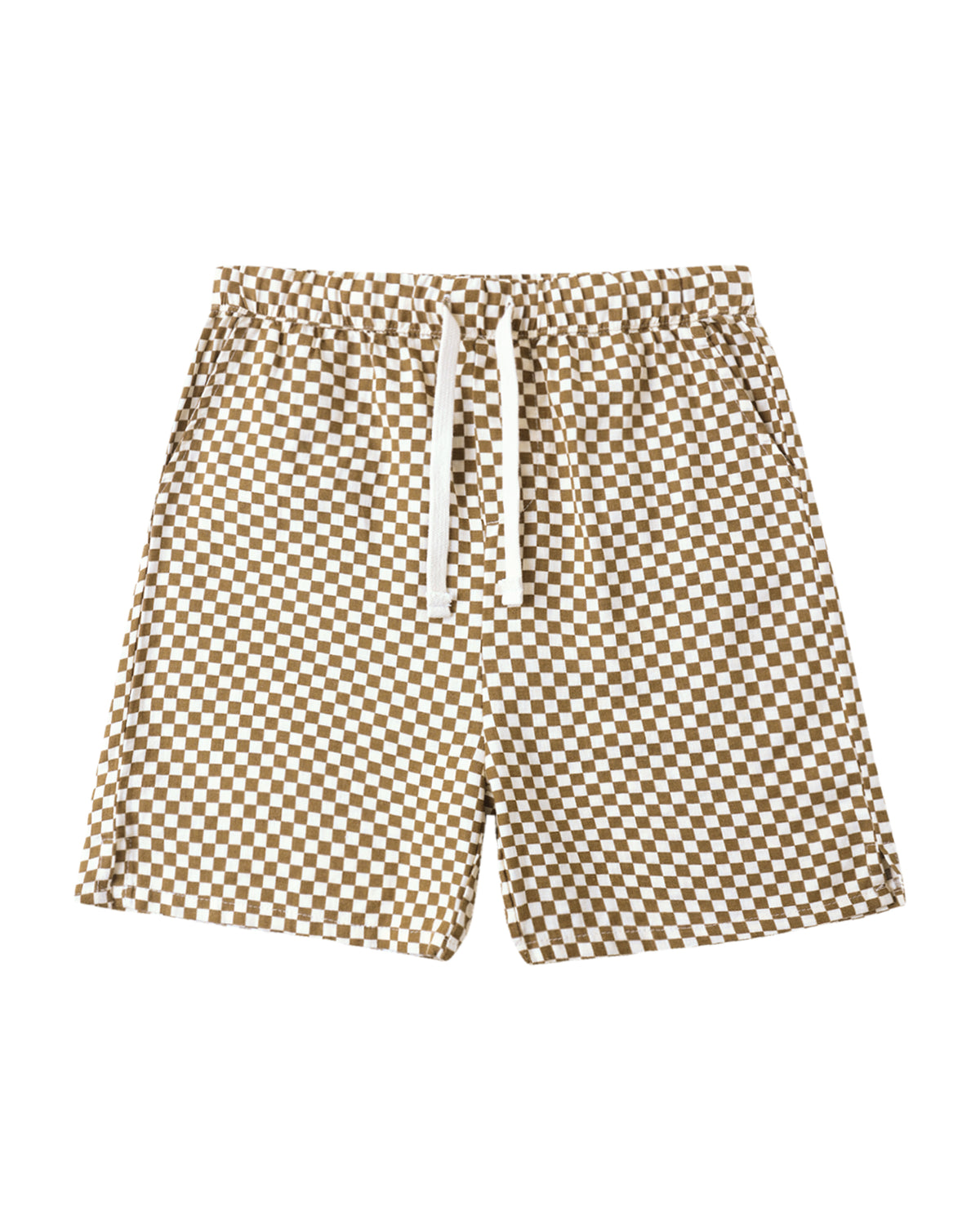 Perry Short Ocre Check