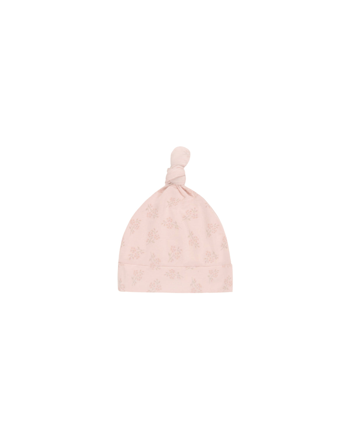 Knotted Baby Hat - Pink Blossom