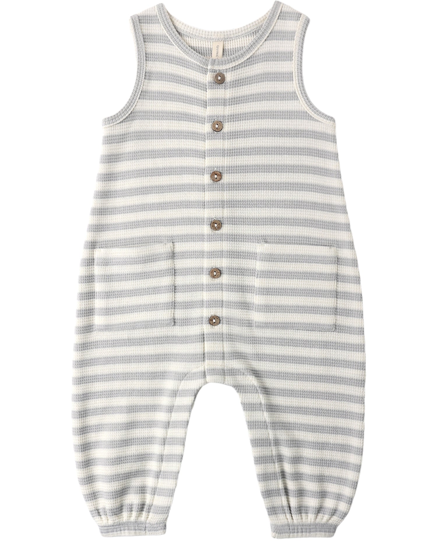 Waffle Jumpsuit Sky Stripe
