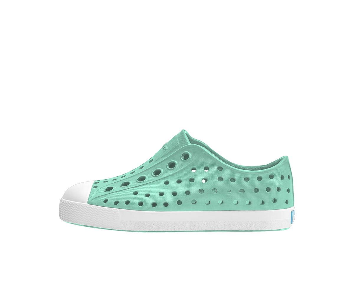Native Shoes Jefferson Toddler/Child - Fresco Green/Shell White
