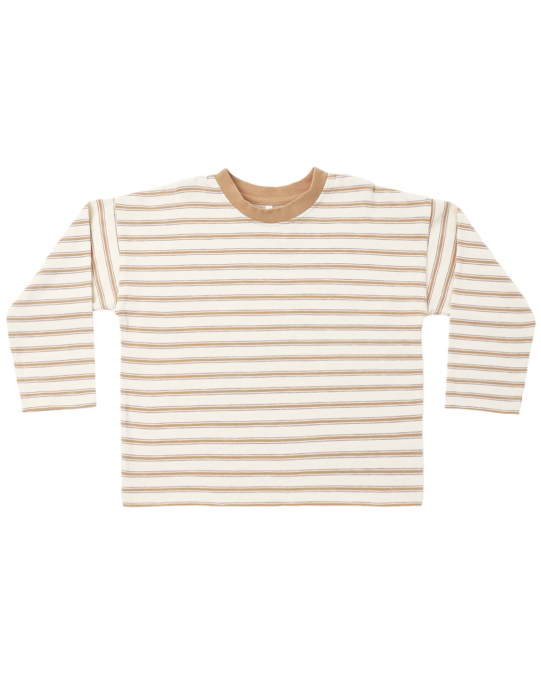 Camden Long Sleeve Tee Fawn Stripe