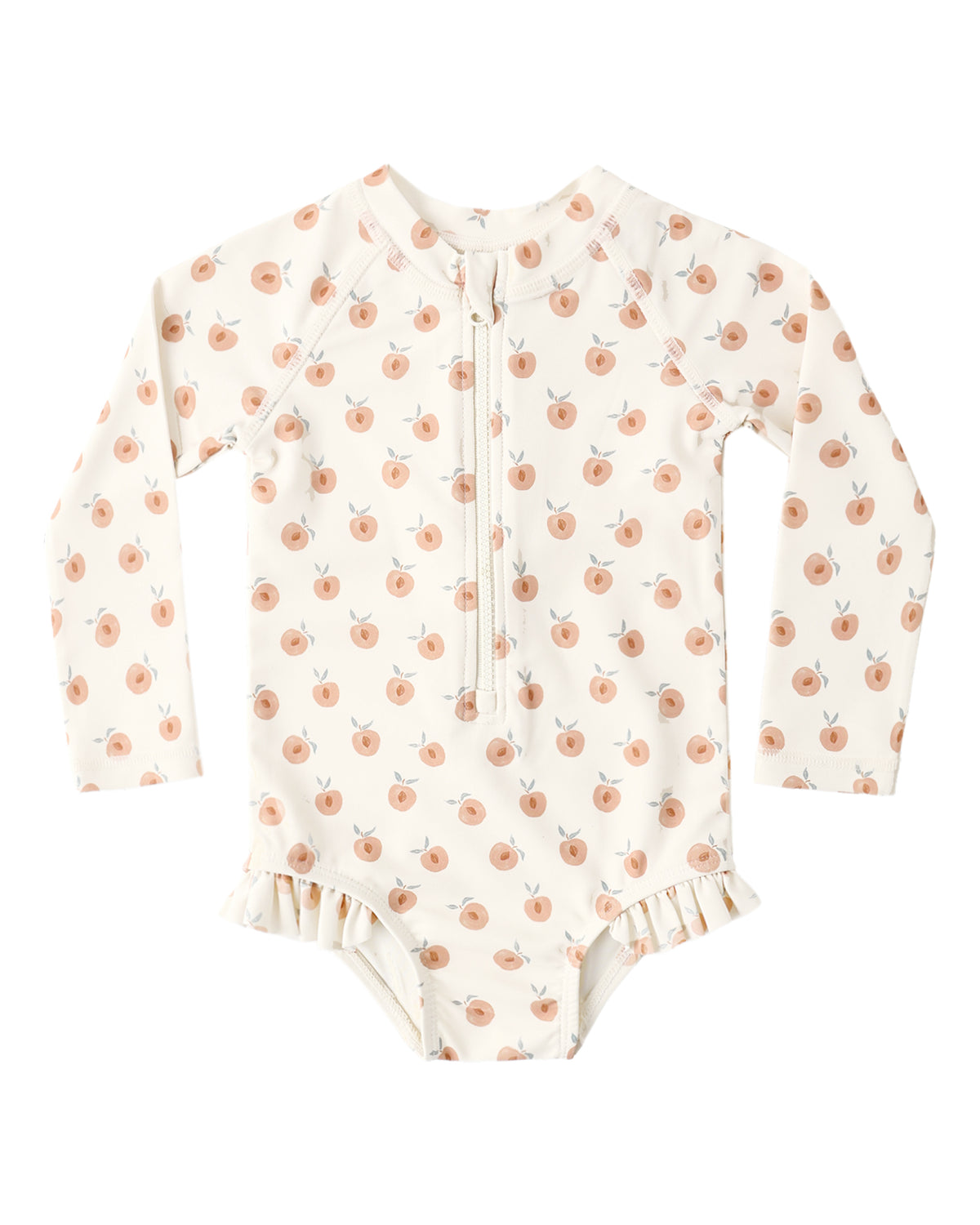 Rashguard One Piece Swimsuit - Peaches