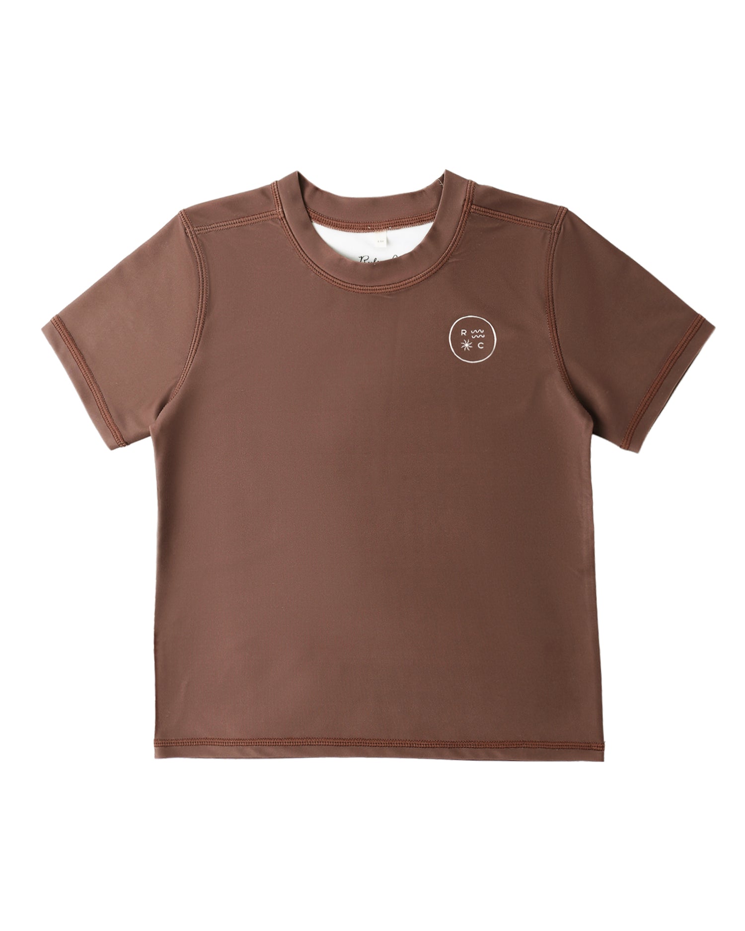 Short Sleeve Rashguard - Chocolate