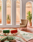 Lorena Canals Botanic Plants Washable Area Rug (Special Order Item)