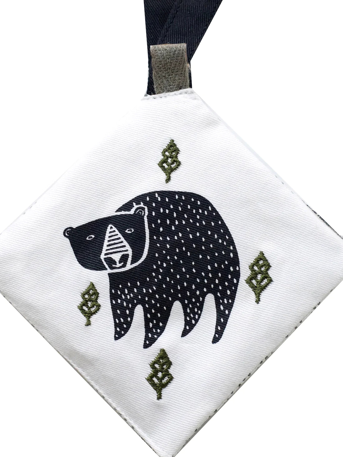 Crinkle Pages Stroller  Toy - Woodland