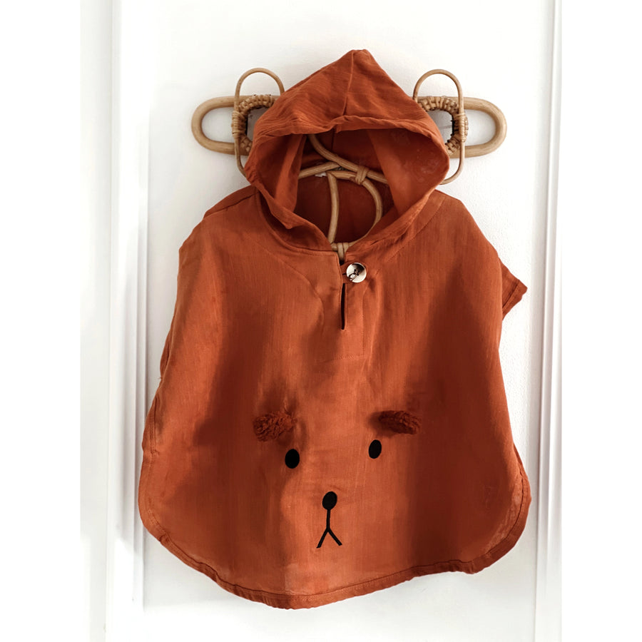 Organic Muslin Poncho for Babies and Toddlers