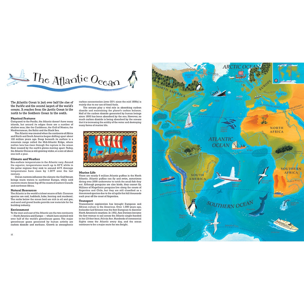 Barefoot Books World Atlas - Hardcover