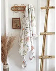 4 Layered Organic Muslin Blanket Floral