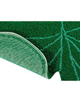 Lorena Canals Monstera Leaf Washable Rug - Green (Special Order Item)