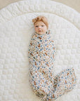 Mebie Baby Muslin Swaddle Blanket - Harvest