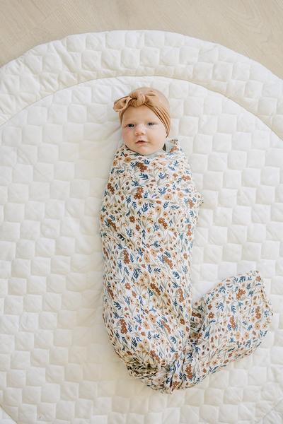 Mebie Baby Muslin Swaddle Blanket - Harvest