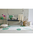 Lorena Canals Tropical Green Washable Rug (Special Order Item)