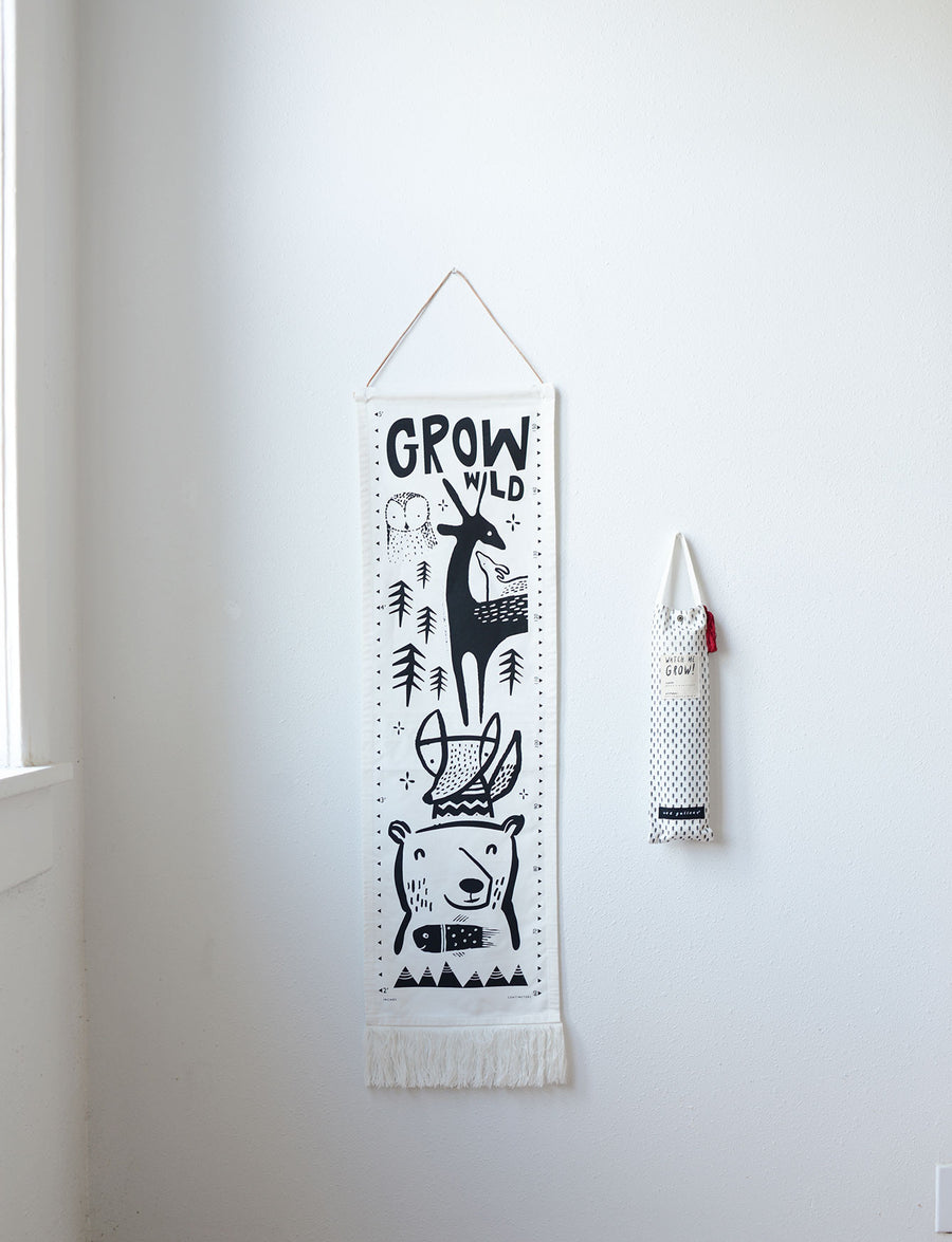 Wee Gallery Canvas Growth Chart - Assorted