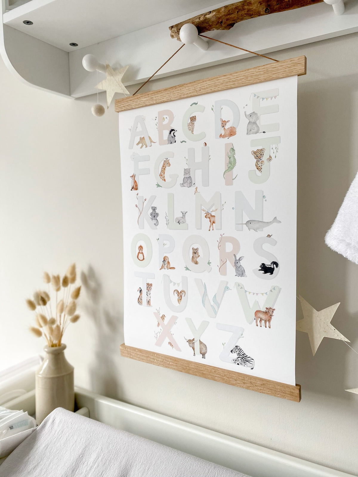 Animal Alphabet Fine Art Print
