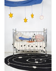 Lorena Canals Milky Way Washable Rug - Black & White (Special Order Item)