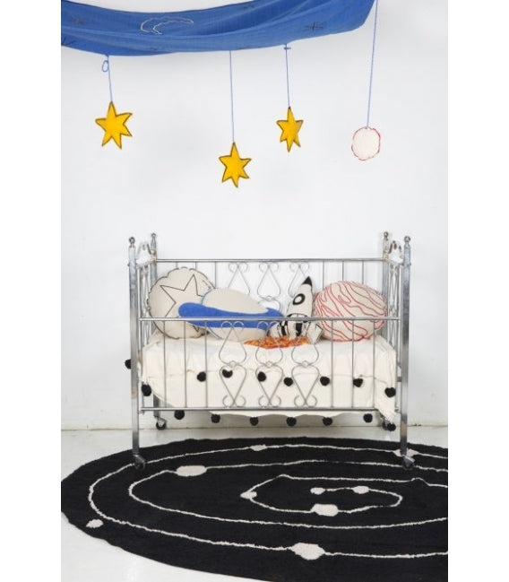 Lorena Canals Milky Way Washable Rug - Black & White (Special Order Item)