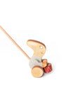 Push Toy Rabbit with a Drum