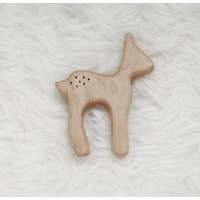 Wood Deer Teether