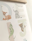 Animal Alphabet Fine Art Print