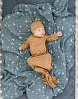 Mebie Baby Muslin Swaddle Blanket - Night Sky