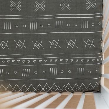 Mebie Baby Fitted Crib Sheet - Alpine