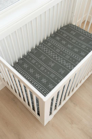 Mebie Baby Fitted Crib Sheet - Alpine