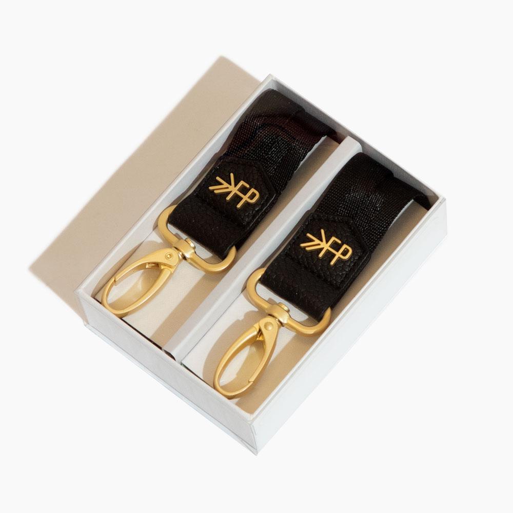 Freshly Picked Ebony Classic Stroller Clips