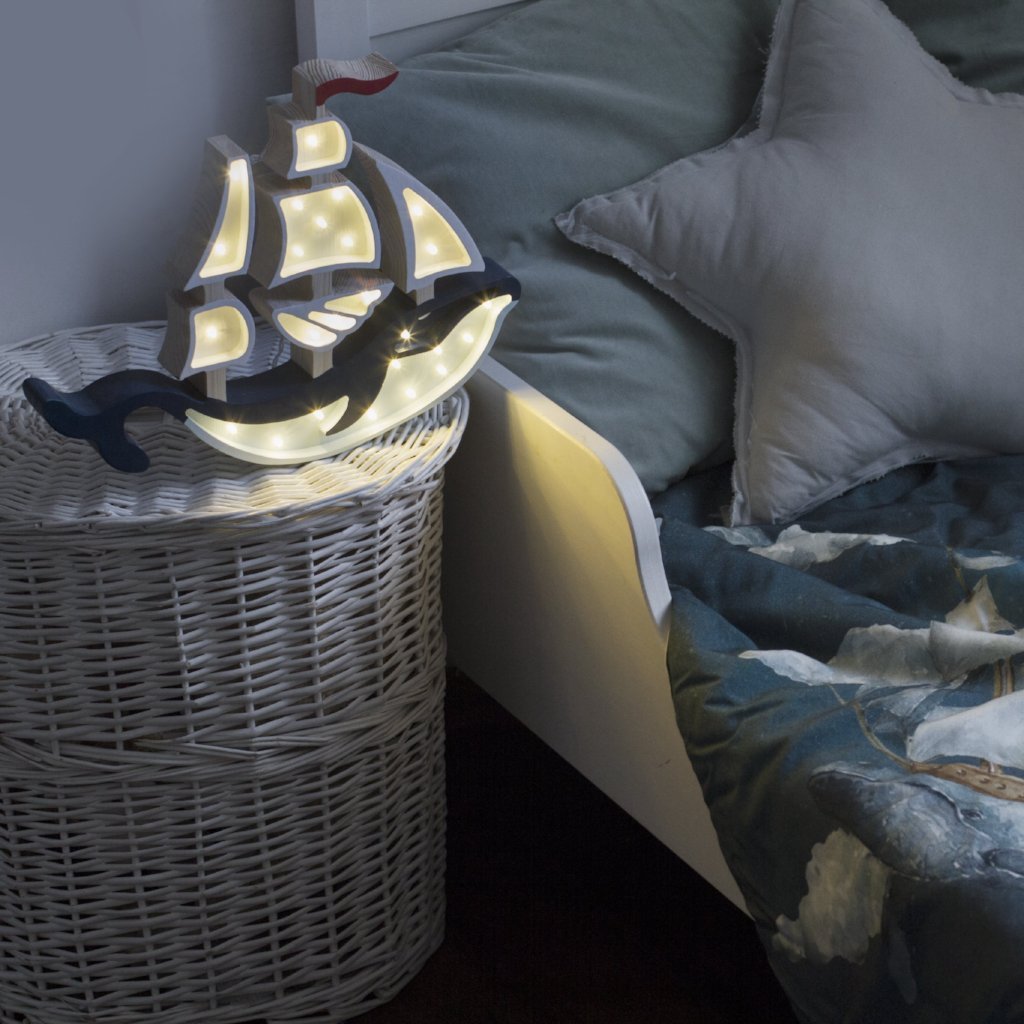 Little Lights Whale Ship