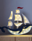 Little Lights Whale Ship