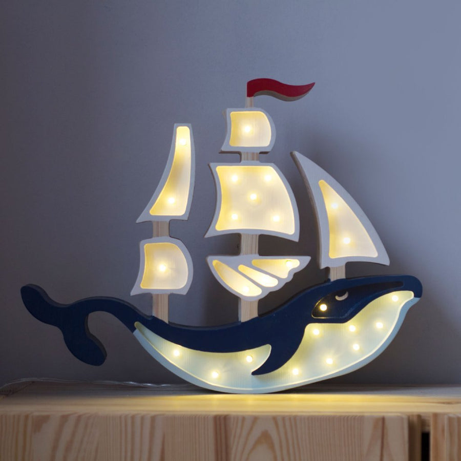 Little Lights Whale Ship